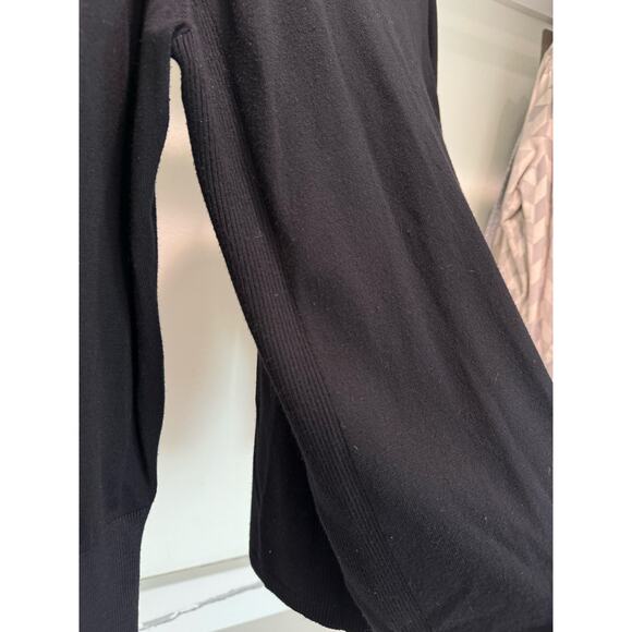 JM‎ Collection Women's Turtleneck Sweater Size XL Black Long-Sleeve - Picture 4 of 8